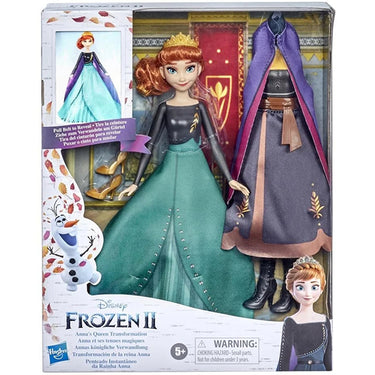 disney frozen 2 annas queen transformation